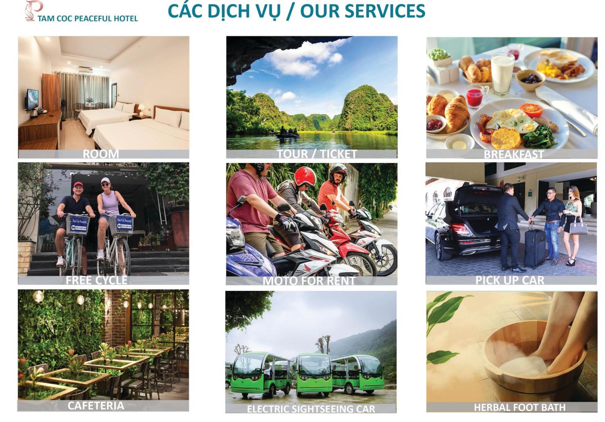 Tam Coc Peaceful Hotel ニンビン エクステリア 写真